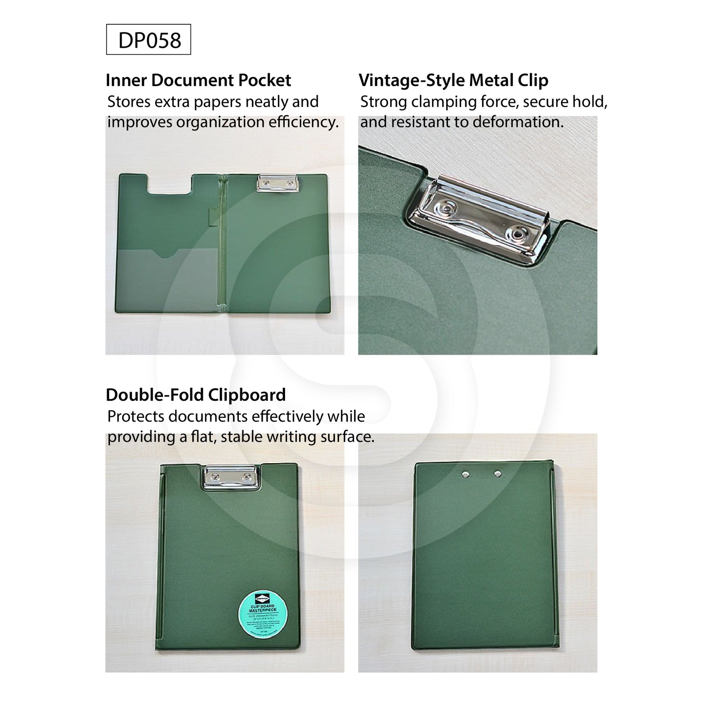 (Pre-Order) HIGHTIDE PENCO CLIPBOARD A4 A5 Check DP134 DP058 DP3297