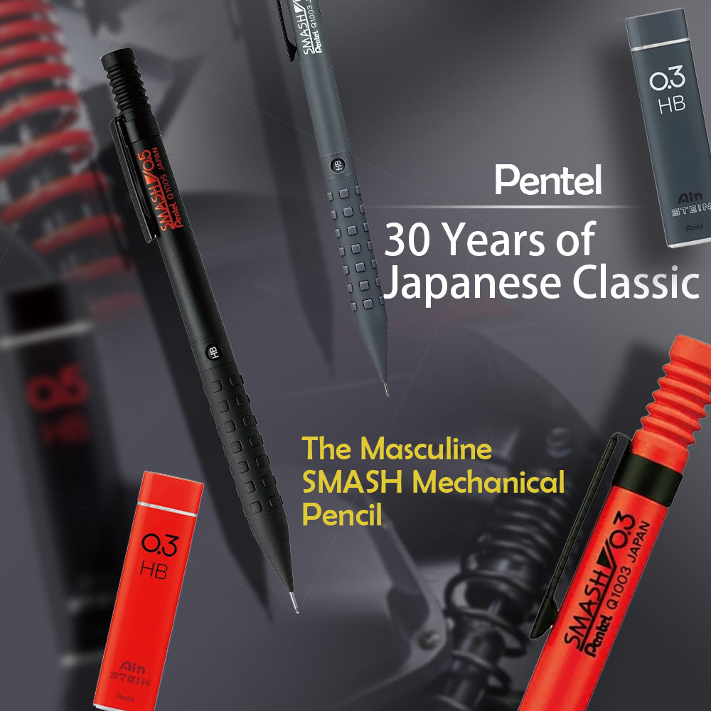 Pentel Ain Stein Smash Sketch Q1003 Q1005 Automatyczny ołówek ołówkowy ołówek