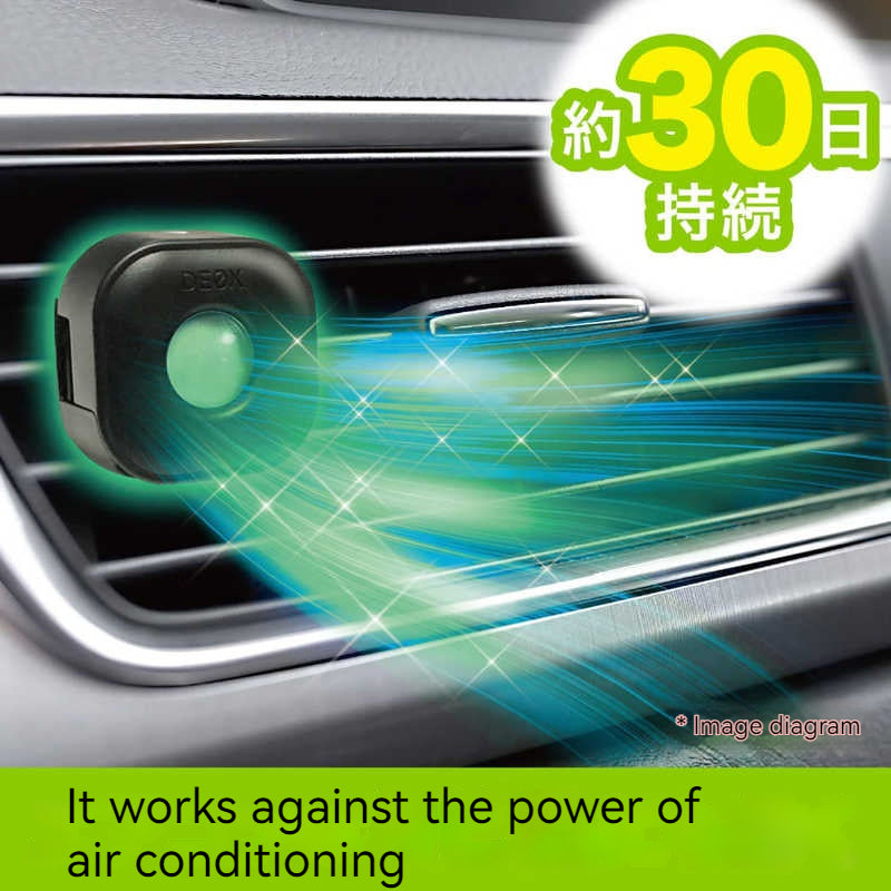DEOX Grassy Apple Car Odor Eliminator - Fresh & Effective Deodorizer