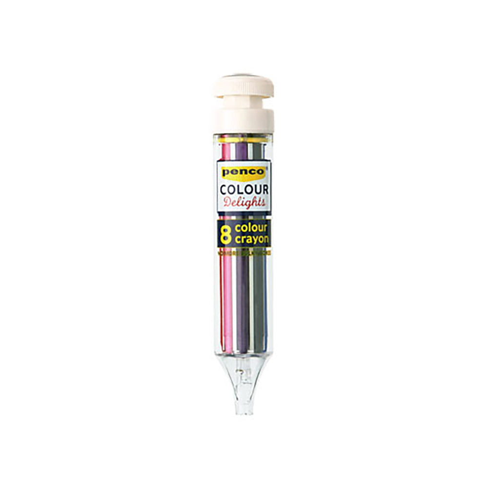 HIGHTIDE Penco - Children's rotating 8-color crayons FT058