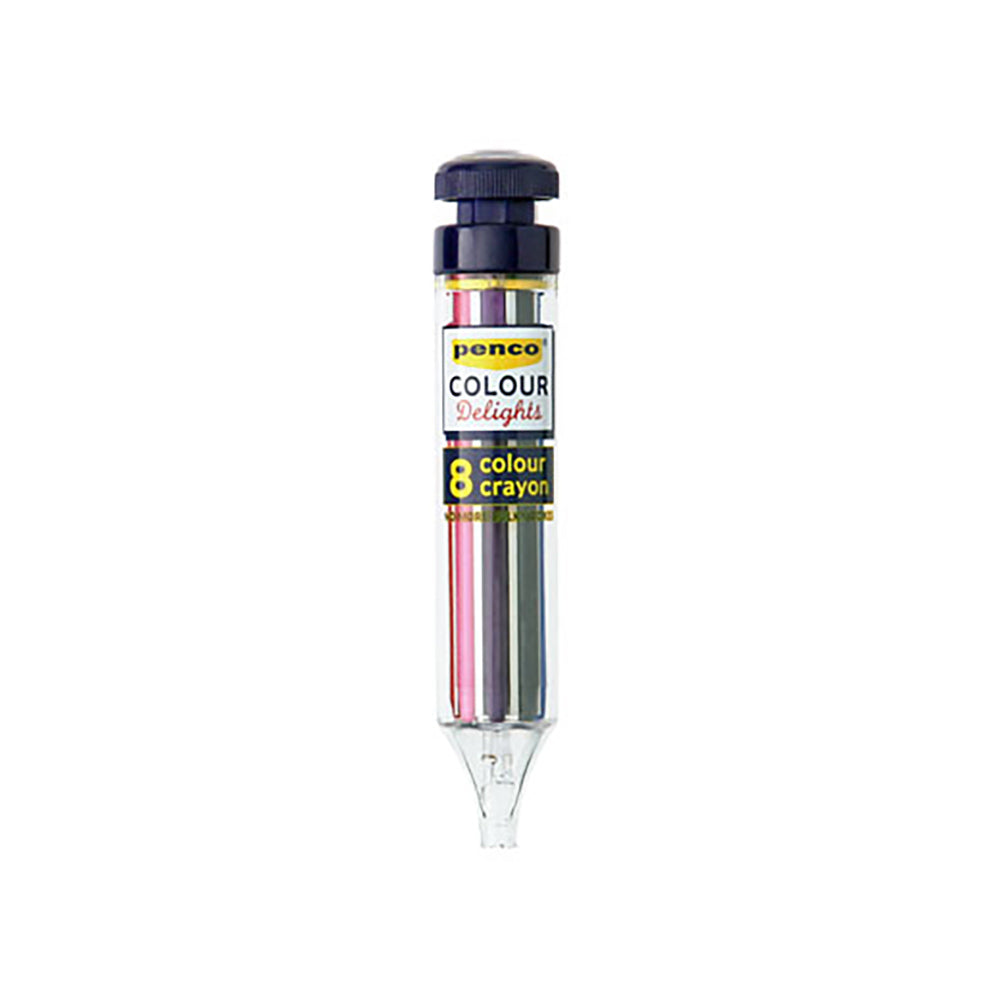 HIGHTIDE Penco - Children's rotating 8-color crayons FT058