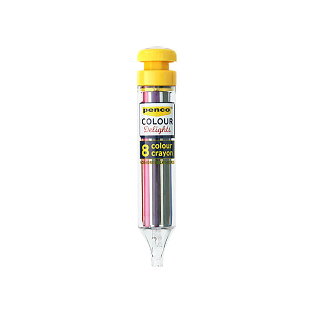 HIGHTIDE Penco - Children's rotating 8-color crayons FT058