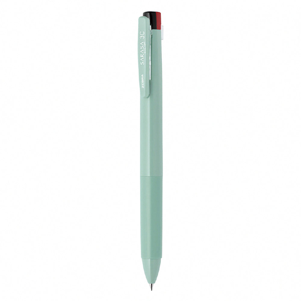 ZEBRA SARASA CLIP 3C 0.4 0.5 mm 3-color gel pen ballpoint pen Japanese textured stationery