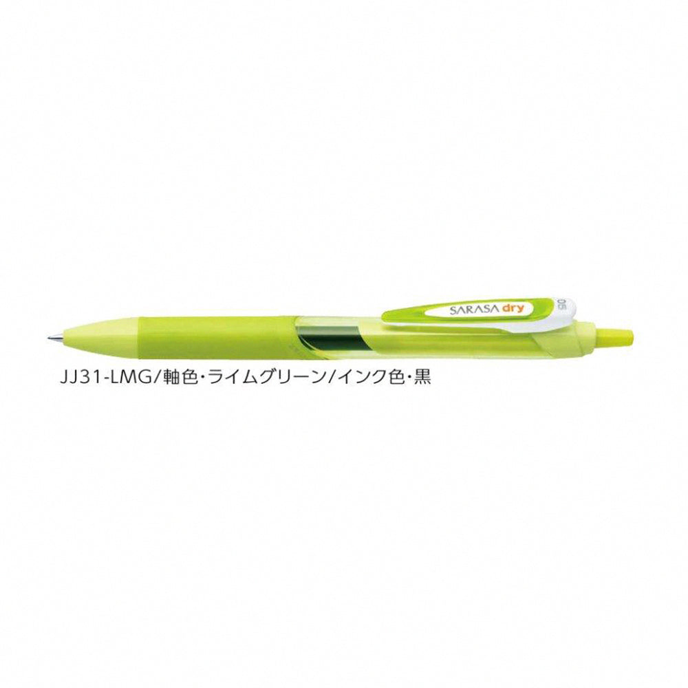 (Vorbestellung) Zebra Sarasa trocken 0,5 mm Gel-Kugelschreiber JJ31