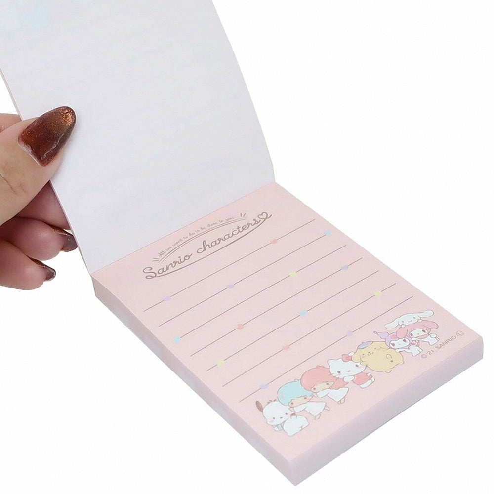 Sanrio popular characters MEMO character collection Little twin stars Hello Kitty Pom Pom Purin Take it with you Note paper