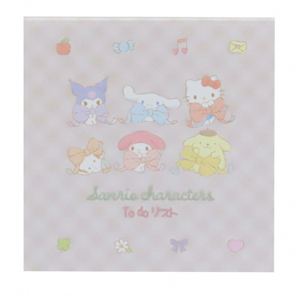 Sanrio popular characters MEMO character collection Little twin stars Hello Kitty Pom Pom Purin Take it with you Note paper