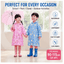 Skater Cinnamoroll Starry Sky Kid's Raincoat with Safety Features