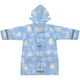 Skater Cinnamoroll Starry Sky Kid's Raincoat with Safety Features