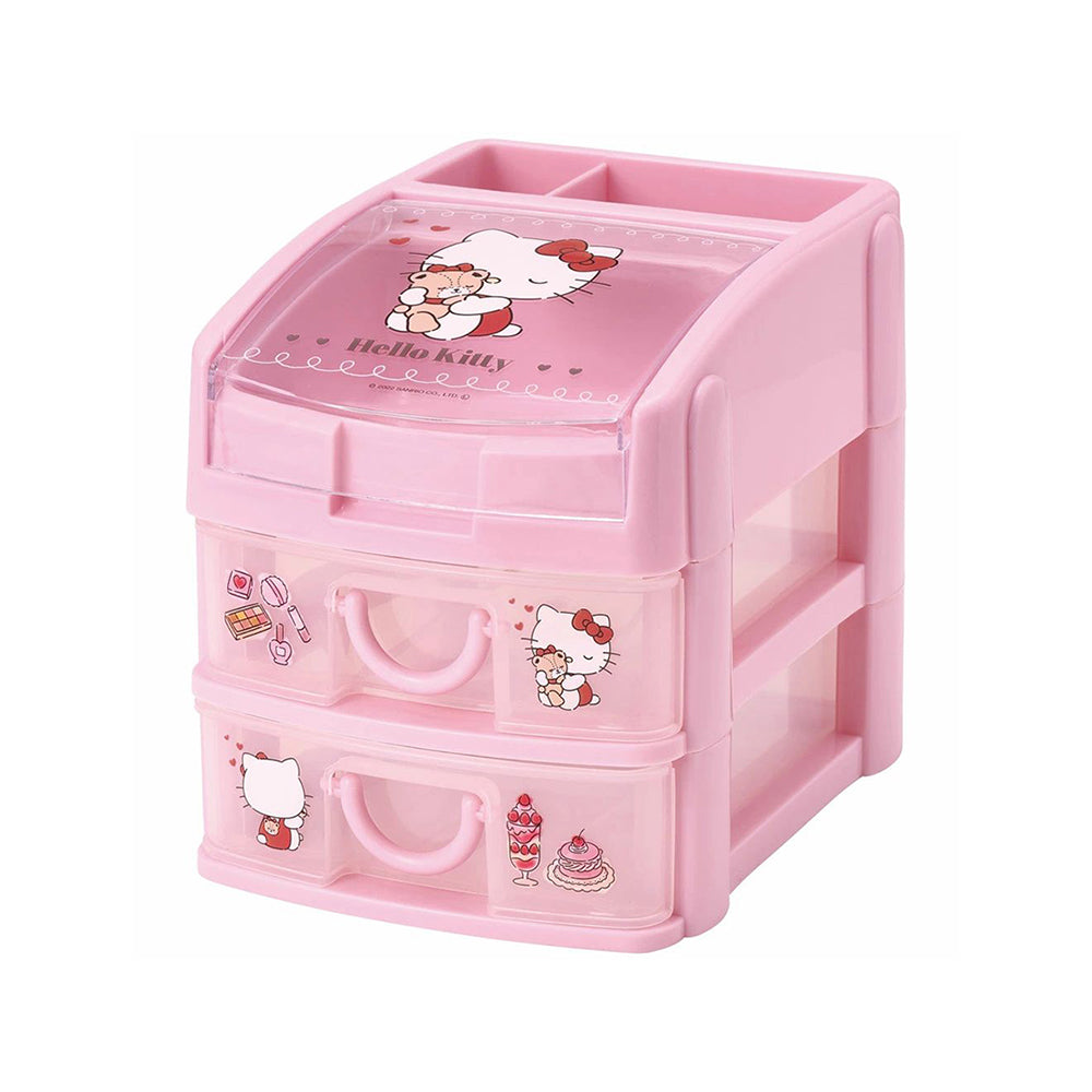 Sanrio super popular character desktop storage box co-branded Hello Kitty small items placed desktop tidy