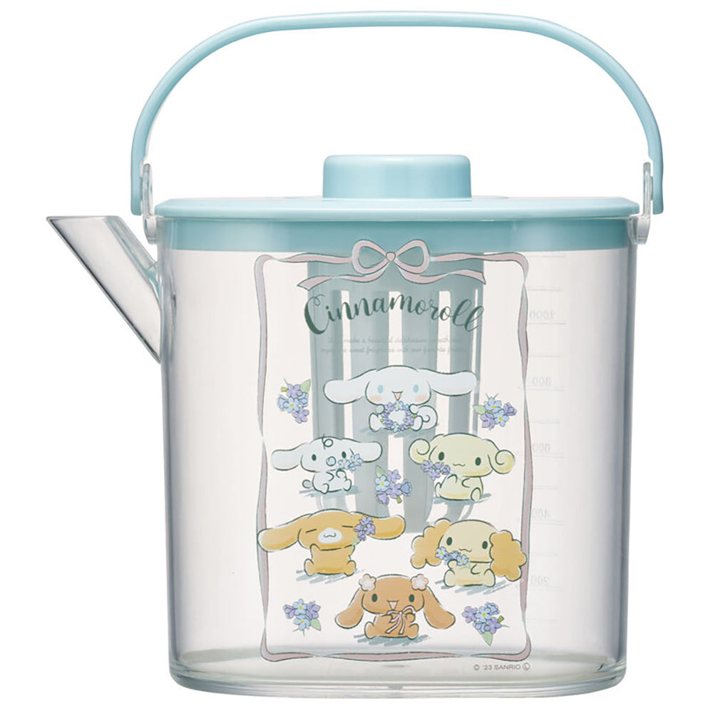 ChillTeapot: Versatile 1200ml Fridge-Ready Tea Brewer