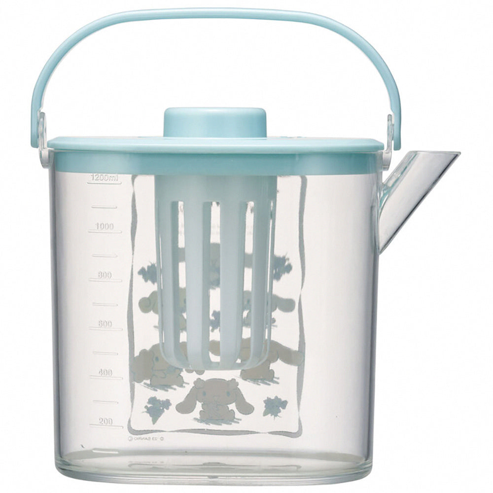 ChillTeapot: Versatile 1200ml Fridge-Ready Tea Brewer