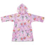 Skater Cinnamoroll Starry Sky Kid's Raincoat with Safety Features
