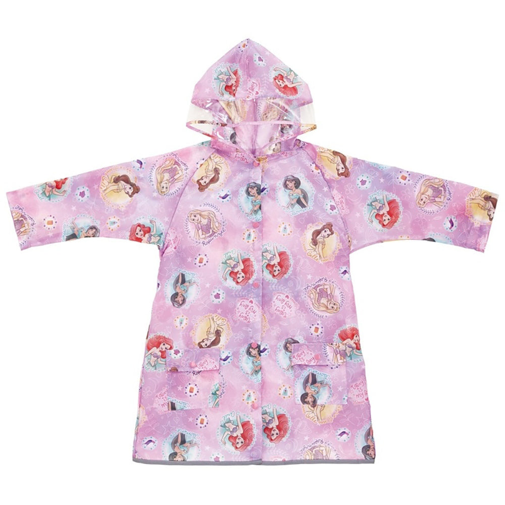 Skater Cinnamoroll Starry Sky Kid's Raincoat with Safety Features