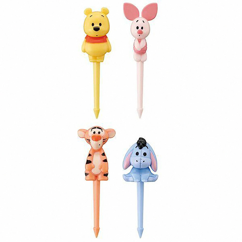 SKATER Kuromi Bento Decoration Sanrio Food Cooking Bento Decoration Fruit Fork Cute Decoration Set of 4