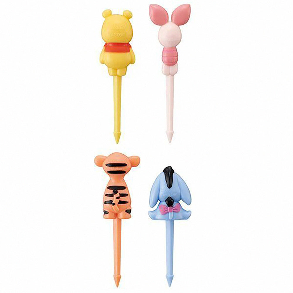 SKATER Kuromi Bento Decoration Sanrio Food Cooking Bento Decoration Fruit Fork Cute Decoration Set of 4