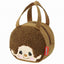 Monchhichi backpack, super soft to the touch, plush texture, character shape, fluffy, cute, light and easy to store, the best choice for gifts