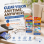 Kobayashi Pharmaceutical Japan-made glasses cleaning wipes 40 pieces, glasses cleaner, mobile phone cleaner, glasses peripheral cleaning supplies