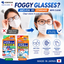 Kobayashi Pharmaceutical Japan-made glasses cleaning wipes 40 pieces, glasses cleaner, mobile phone cleaner, glasses peripheral cleaning supplies