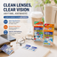 Kobayashi Pharmaceutical Japan-made glasses cleaning wipes 40 pieces, glasses cleaner, mobile phone cleaner, glasses peripheral cleaning supplies