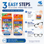Kobayashi Pharmaceutical Japan-made glasses cleaning wipes 40 pieces, glasses cleaner, mobile phone cleaner, glasses peripheral cleaning supplies