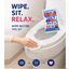 Kobayashi Hygienic Heated Toilet Seat Cleaner - 50 Pack