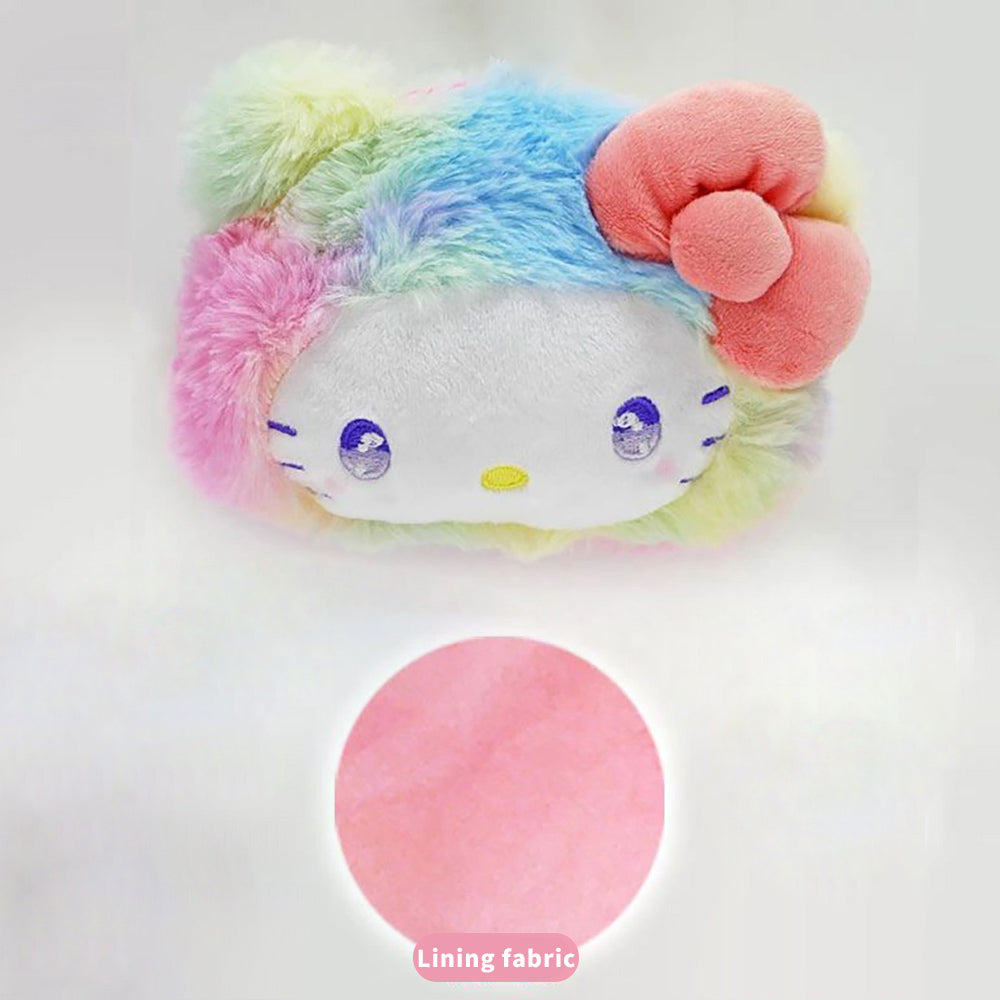 Sanrio Popular Characters Tote Bag Hand Bag mini coin purse Hello Kitty My Melody Kuromi Large Size Bag Plush Bag Sanrio Series Cute