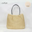 aristella Japanese-Style Handmade Straw Bag – Soft Paper Weave Shoulder Tote / Cinnamoroll Edition