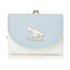 Sanrio Sumikko Gurashi short wallet coin round zipper short wallet exquisite metal pattern wallet cute wallet mini wallet