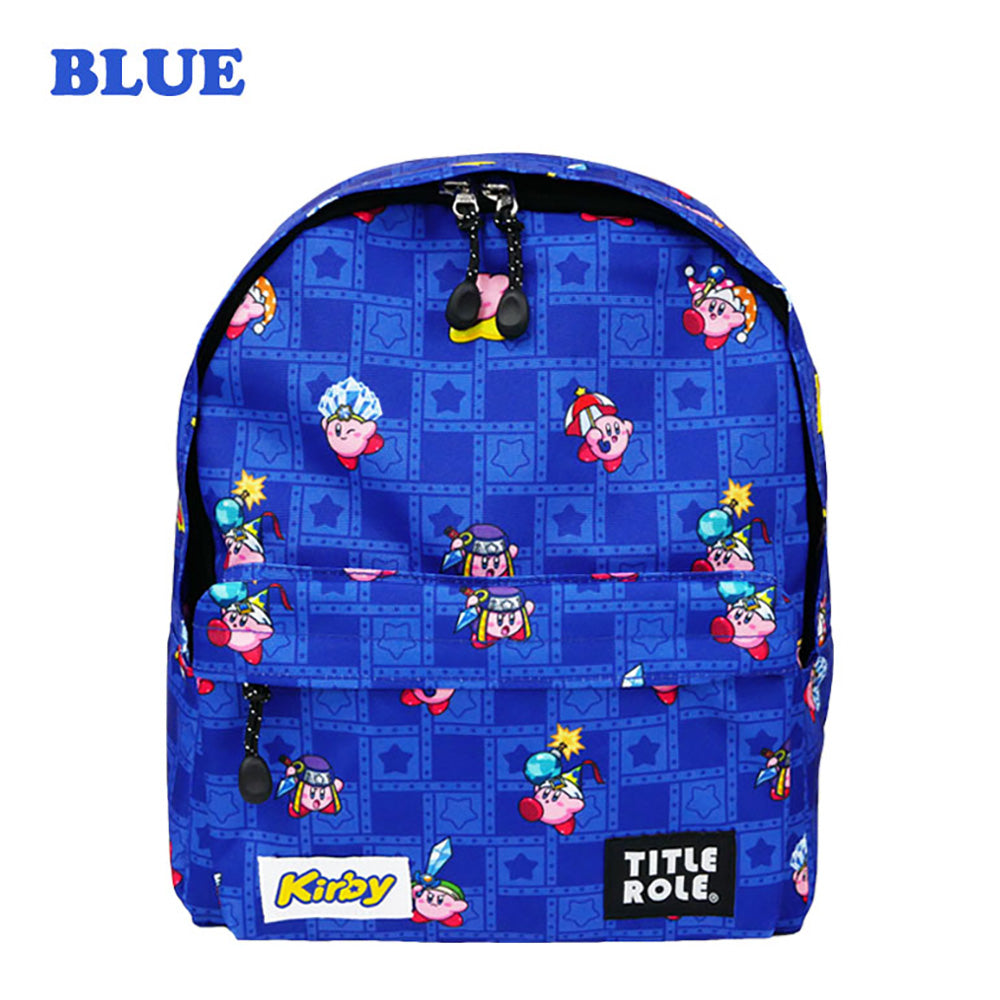 Kirby Kids' Large-Capacity Water-Repellent School Backpack