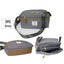 Anello Grande Waterproof Shoulder Bag with Built-in Wallet