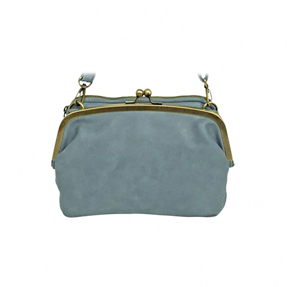 Chic Parisian Multifunctional Leather Crossbody Bag