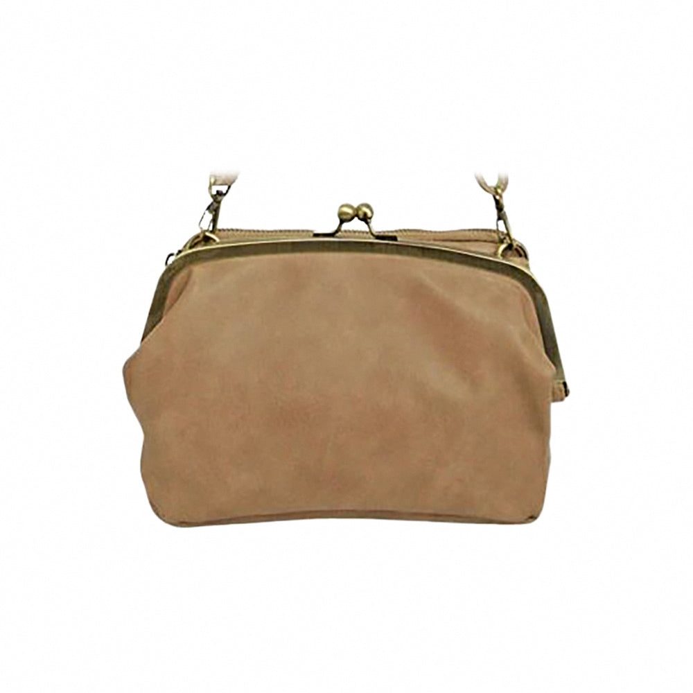 Chic Parisian Multifunctional Leather Crossbody Bag