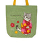 MINTinn Zippered Canvas Tote Bag (Shiba, Cats, Mt. Fuji, Sushi & Onsen Designs)