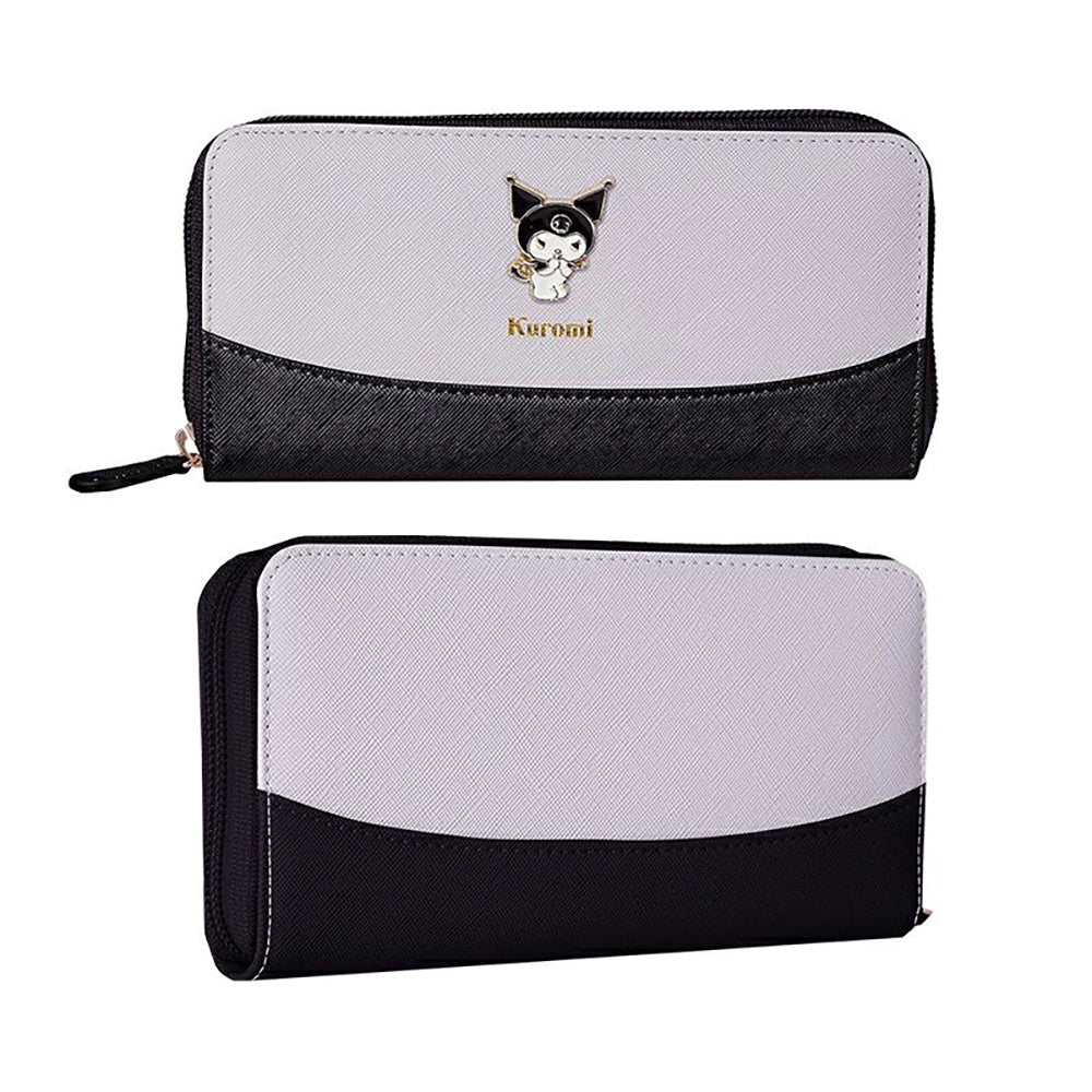 Sanrio Sumikko Gurashi short wallet coin round zipper short wallet exquisite metal pattern wallet cute wallet mini wallet
