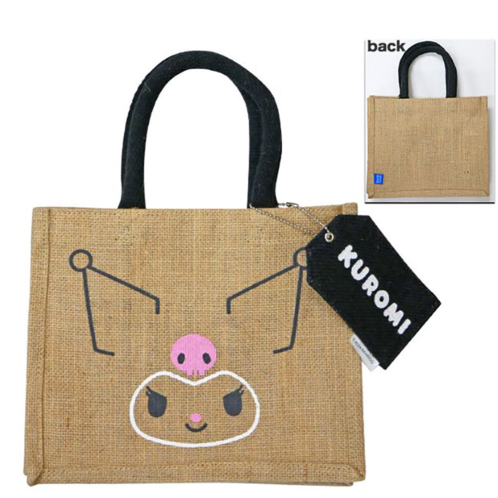 Eco-Chic Sanrio Jute Handbag: Adorable, Durable & Eco-Friendly