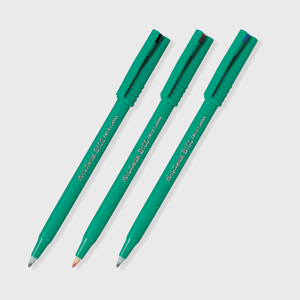 PENTEL ball resin nib ball-point pen 0.6mm B100