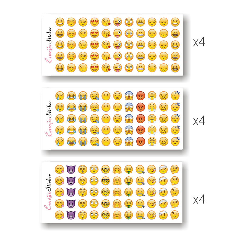 Emoji Stickers Decorative Stickers Cute Expression NP-000101 - CHL-STORE 