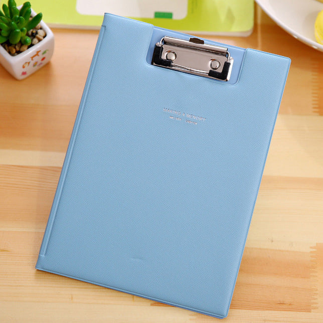 Folder Archive Document Label Candy Color A5 A4 Backing Holder Metal Storage Student Office School Stationery NP-070042 NP-070043 - CHL-STORE 