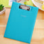 Folder Archive Document Label Candy Color A5 A4 Backing Holder Metal Storage Student Office School Stationery NP-070042 NP-070043 - CHL-STORE 