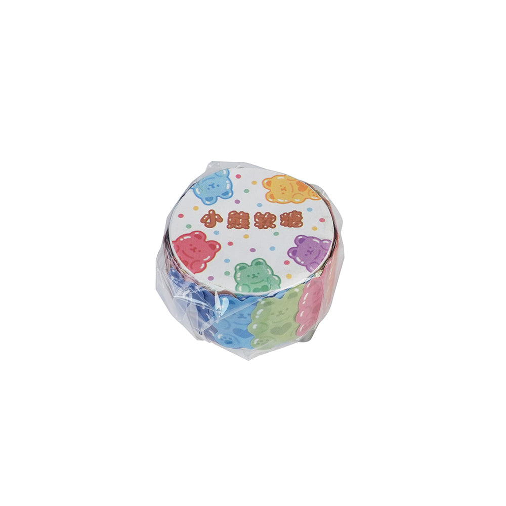 Wenshu Washi Tape Milk Hurray Series 100 pezzi da 100 pezzi a forma speciale Adesivo in lacrime di dipinto a mano Animal Fruit Dessert Meteo Floro Pocket Smiraggio Materiale collage fai da te Faccina