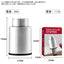 Stainless Steel Vacuum Wine Preserver with Date Scale