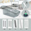 Gray Multi-Function Vegetable Cutter