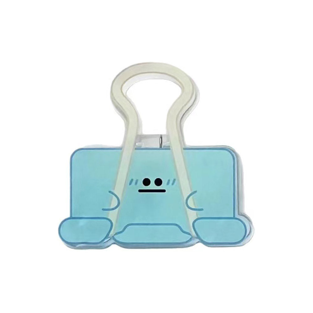 Big Eyes Acrylic Folder: Cute, Durable Cartoon Desk Organizer