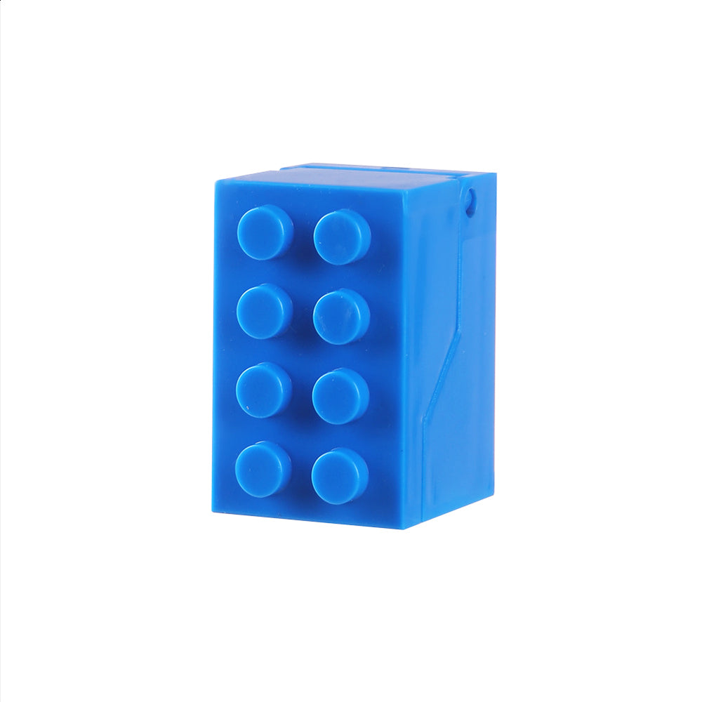 Non-Mark Adhesive Building Block Toothbrush Holder