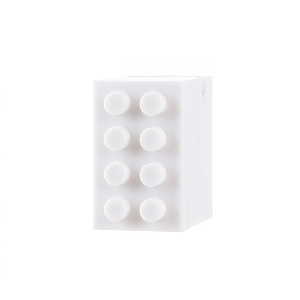 Non-Mark Adhesive Building Block Toothbrush Holder