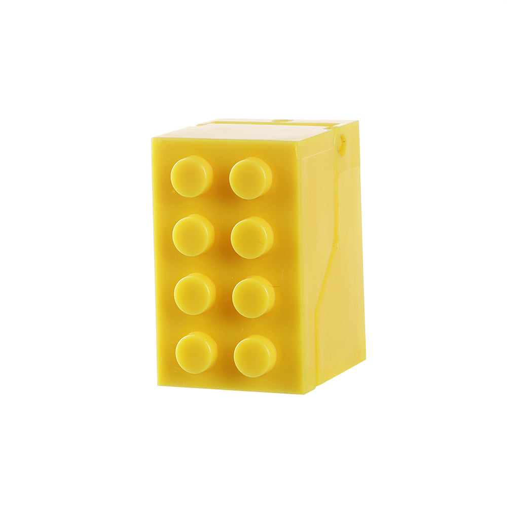 Non-Mark Adhesive Building Block Toothbrush Holder