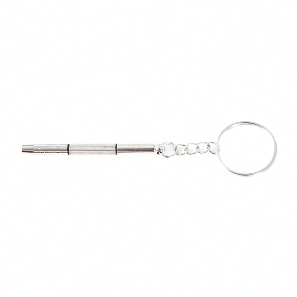 3-in-1 Portable Eyeglass & Gadget Repair Screwdriver Keychain