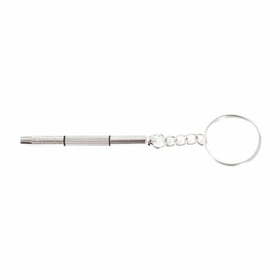 3-in-1 Portable Eyeglass & Gadget Repair Screwdriver Keychain