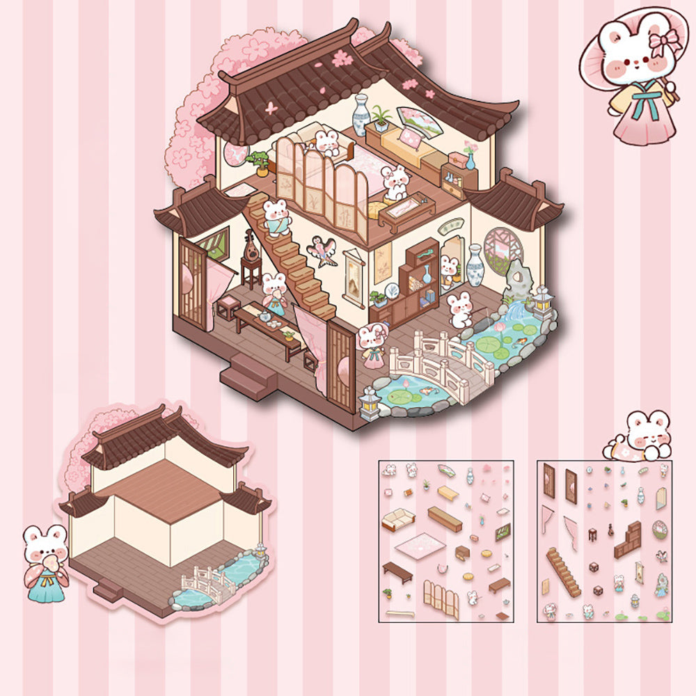 DIY Miniature World 3D Stickers: Create & Recreate Your Scene