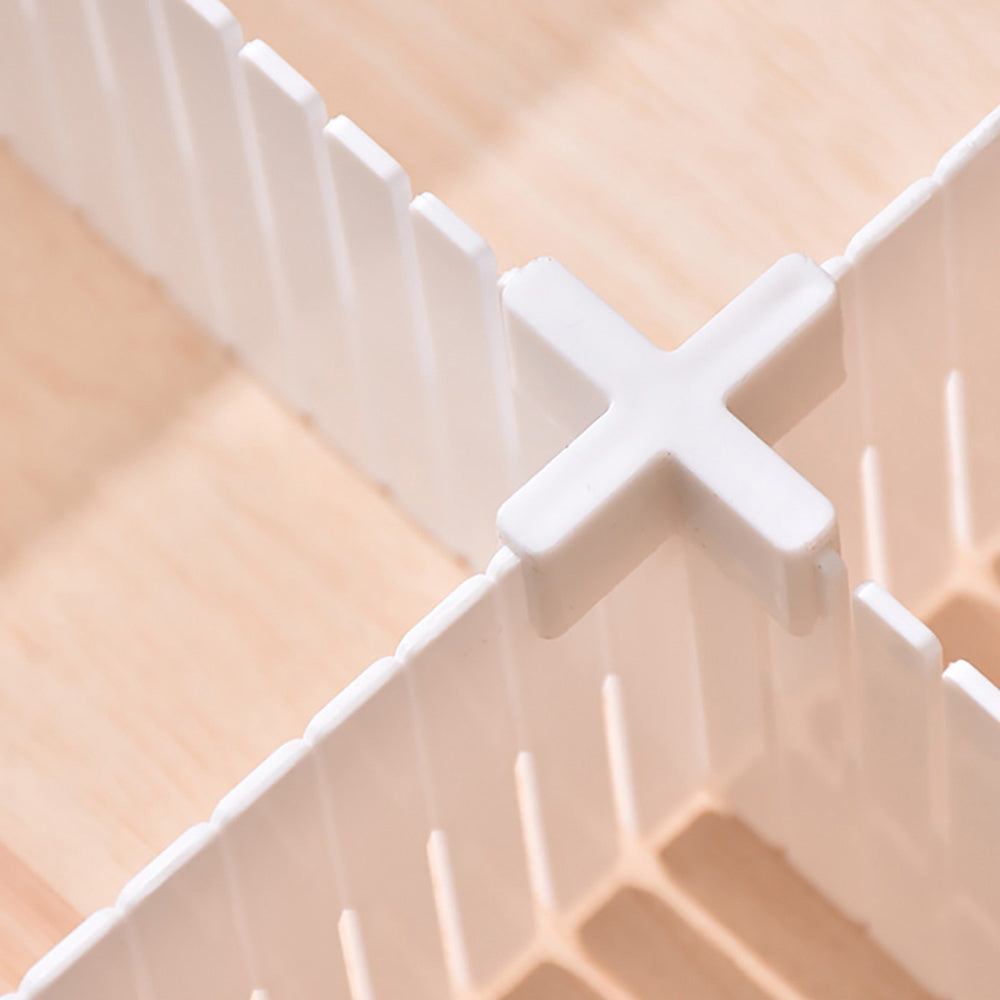 Drawer dividers free combination can be cut can be cut drawer storage tidy DIY embedded 7cm splicing telescopic partition plastic plastic